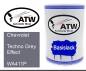 Preview: Chevrolet, Techno Grey Effect, WA411P: 500ml Lackdose, von ATW Autoteile West.